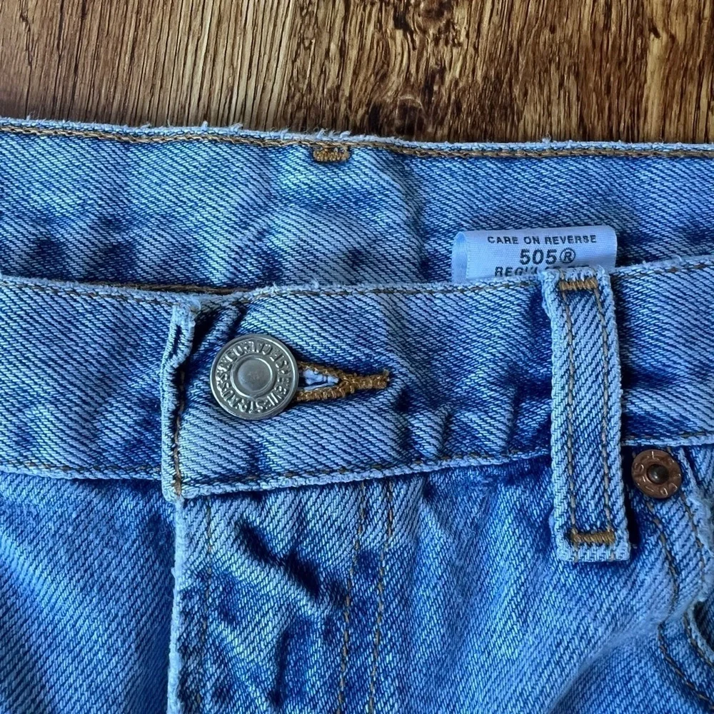Levi's Light Blue Jean Shorts Classic Denim Style